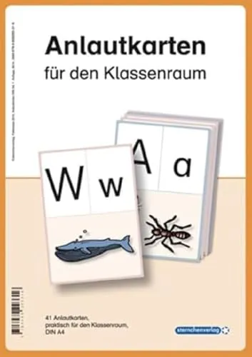 Anlautkarten für den Klassenraum