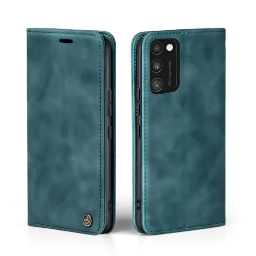 Handy Hülle für Samsung Galaxy A41 Klapp Magnet Smartphone Cover Case Petrol