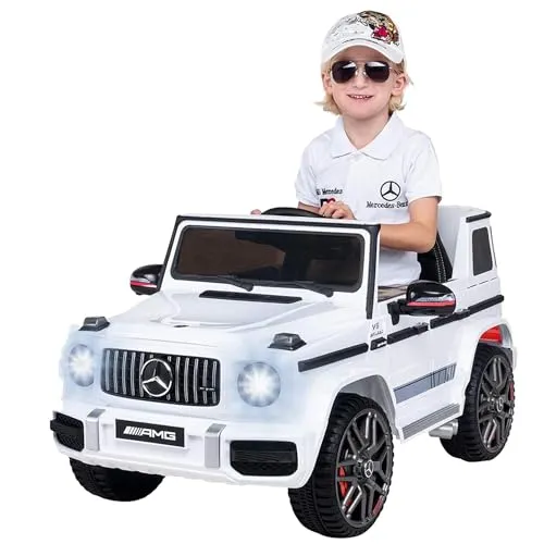 Mercedes AMG G63 Kinder Elektroauto von Actionbikes Motors - Lizenziertes Elektrofahrzeug für Kinder ab 3 Jahren mit 2,4 GHz Fernbedienung, Sicherheitsfunktionen und realistischer Ausstattung – für unvergesslichen Fahrspaß!