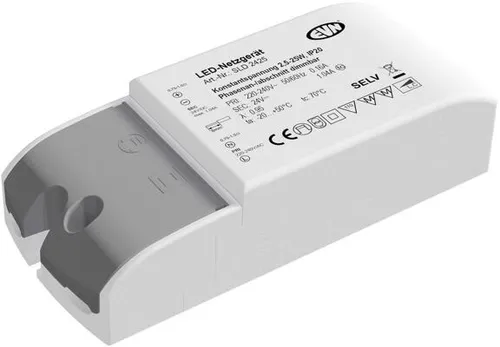 EVN Lichttechnik Netzgerät 24V/DC 3-25W IP20