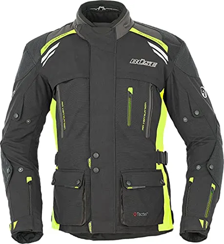 Büse Highland Motorrad Textiljacke 28 Schwarz/Neon/Gelb
