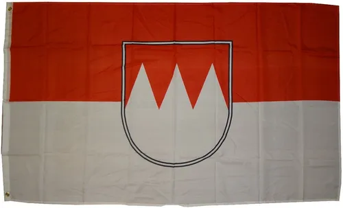 Fahne Franken 90 x 150 cm mit 2 Messingösen z. Hissen Bundesland Nürnberg Flagge