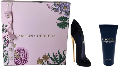 Carolina Herrera Good Girl Eau de Parfum Set 50 ml + Bodylotion 75 ml - Damenparfum Set mit 50 ml Good Girl Eau de Parfum und 75 ml feuchtigkeitsspendender Bodylotion für ein luxuriöses Dufterlebnis.