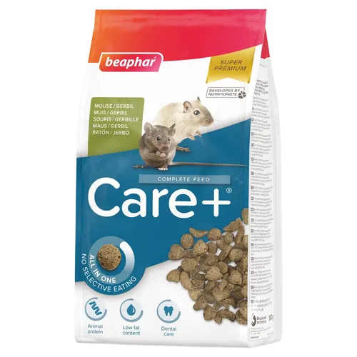 Beaphar Care+ Gerbil & Maus 500 g, Nagerfutter, UVP 6,49 EUR, NEU