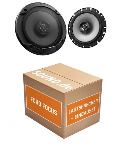 JUST SOUND best choice for caraudio Lautsprecher Boxen vorne Kenwood S1766 für Ford Focus 04 Auto-Lautsprecher (30 W, 16 cm)