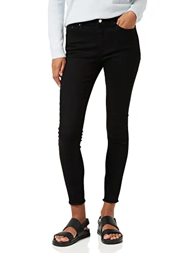 ONLY Damen Onlblush Mid ANK Rw Rea1099 Noos Jeans - Schicke Skinny-Knöcheljeans mit offenen Kanten, fünf praktischen Taschen und einem modernen Look für jeden Anlass.