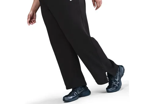 Nike Sportswear Sporthose W NSW PHNX FLC HR PANT WIDE 2 - Sportliche Hose aus 80% Baumwolle und 20% Polyester. Bequemer Schnitt in Größe 1X für optimalen Tragekomfort beim Sport oder Freizeit.