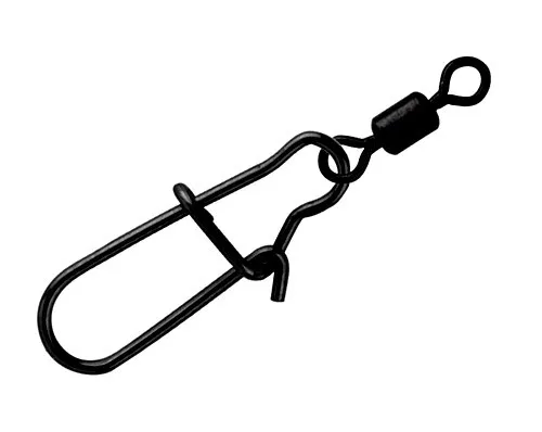 Spro MB Easy Snap + RG Swivel Gr. 1/8 13St. in schwarz von SPRO