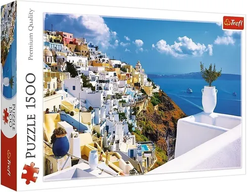 Trefl Puzzle 1500 Teile Santorini, Griechenland 85 x 58 cm