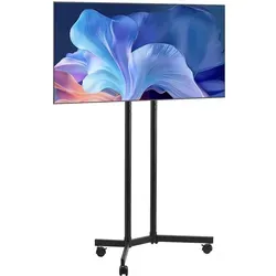 VEVOR Mobiler TV-Ständer für 32-65 Zoll Bildschirme - Mobiler TV-Ständer für 32-65 Zoll Bildschirme, universelle Kompatibilität und flexible Höhenanpassung für perfekte Sicht. Ideal für Präsentationen oder den Wohnbereich.