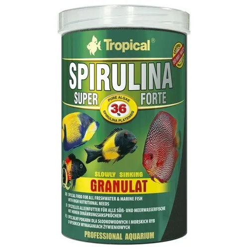 Tropical Super Spirulina Forte Granulatfutter von Tropical
