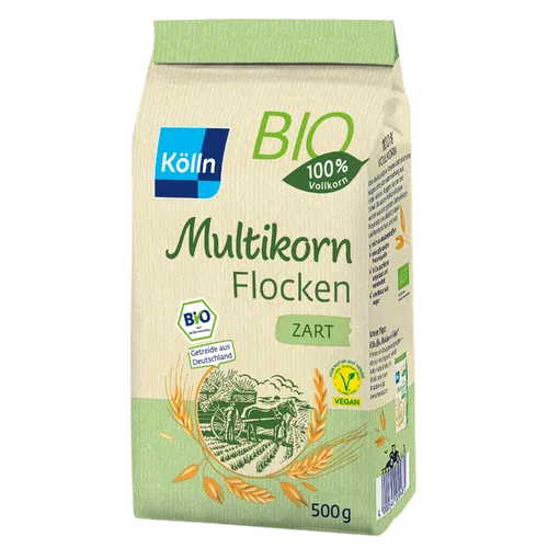 GOURVITA DE Kölln Bio Multikorn-Flocken zart 5x500g Sparpaket 13866