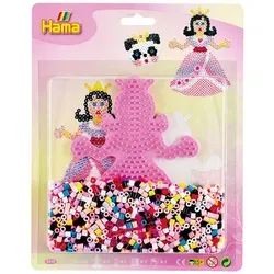 Hama Bügelperlen Hama Blister Prinzessin groß Midi-Bügelperlen bunt