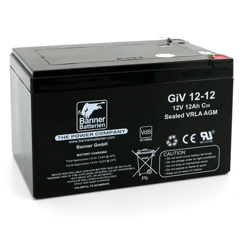 Banner Stand by Bull 12V 12Ah Batterie von Banner