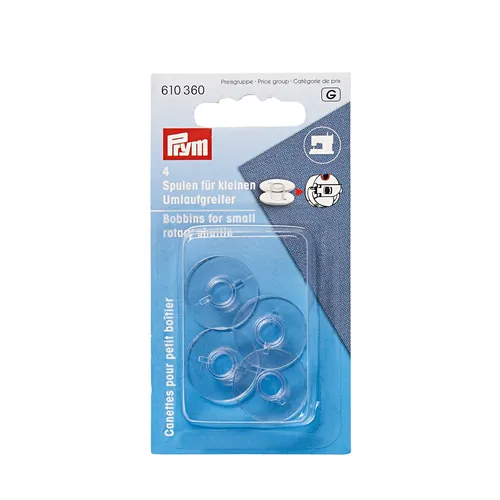 Prym Nähmaschinen-Spulen kl. Umlaufgreifer 21,2 mm