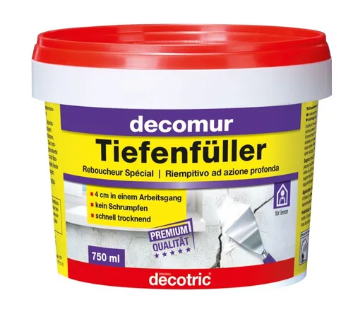 Decomur Tiefenfüller 750 ml Weiß