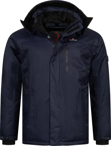 Höhenhorn Starsgard Herren Winterjacke Dunkelblau Gr. L - Wasserdicht mit 10.000mm Wassersäule, atmungsaktiv und ideal für Outdoor-Aktivitäten im Winter