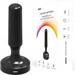 Innenantenne Für Terrestrisches Tv, Aktives Dvb-t2 Dvbt2 Hevc