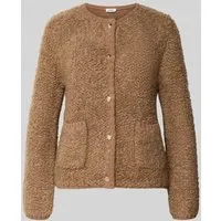 s.Oliver Strickjacke im Relaxed Fit in braun von s.Oliver