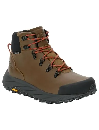 Jack Wolfskin Terraquest X Texapore Mid Wanderschuhe - Wasserdichte und atmungsaktive Herren-Wanderschuhe aus geöltem Nubukleder, ideal für anspruchsvolle Trails. Mit ORTHOLITE®-Einlegesohle für besten Komfort und VIBRAM®-Sohle für optimalen Grip.