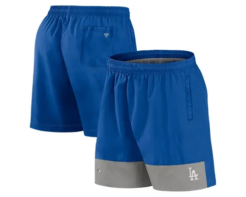 Los Angeles Dodgers Woven Short 5500789 - Modische Cargo-Hose in Blau/Weiß, ideal für Freizeit und Sport, bequem geschnitten und aus hochwertiger Baumwolle für optimalen Tragekomfort.