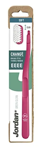 Jordan Change Green Clean Soft 4 head Zahnbürste 1 St. von Jordan