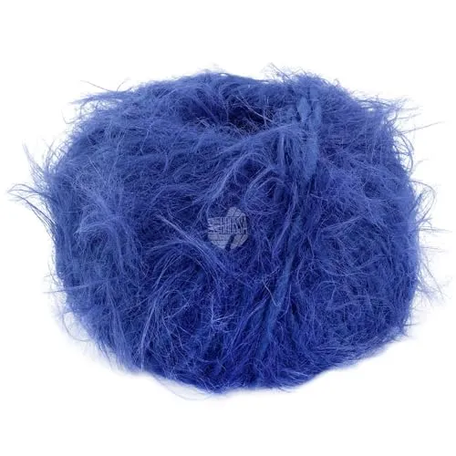 LANA GROSSA Basta| Garn im Fake Fur Look, locker verzwirnt, Franseneffekt& Merinofasern | Handstrickgarn, 50% Schurwolle & 50% Polyamid | 50g Wolle zum Stricken& Häkeln | 100m Garn FB 21