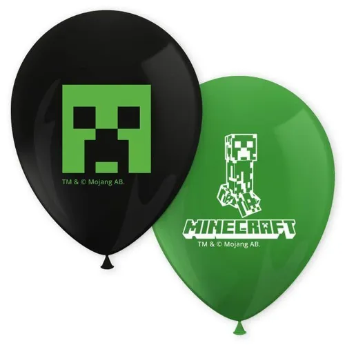 Luftballons MINECRAFT als Deko Kindergeburtstag Mottoparty Kinder Party | 85cm 8