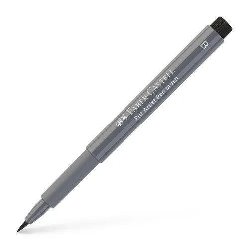 Artist Pen B - 233 kaltgrau IV Faber-Castell 167433, Brush-Spitze
