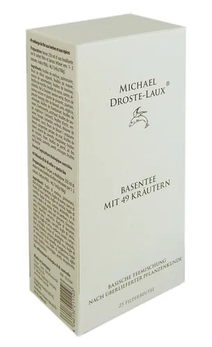 Basischer BIO 49-Kräuter-Tee Teebeutel