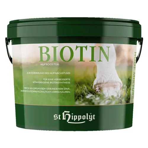Hippolyt Biotin Mixtur 2,5kg für Huf und Fell von Pferden (30,78€/1kg)