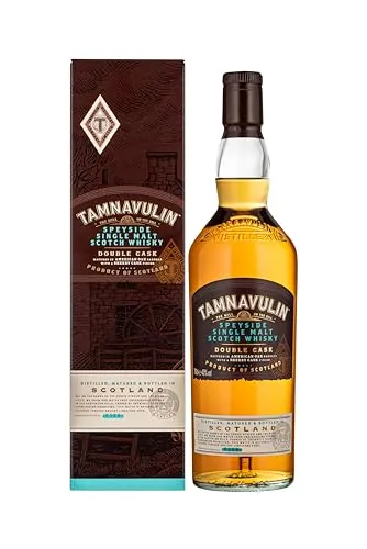 Tamnavulin Double Cask Speyside Whisky 40% Vol. 0,7l - Whisky in eleganter Geschenkbox, perfekt für besondere Anlässe und Whisky-Liebhaber.