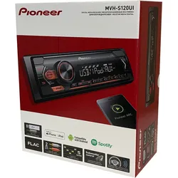 Pioneer MVH-S120UI Autoradio - Autoradio mit USB und AUX-IN, ideal für Musikliebhaber und perfekte Klangqualität unterwegs.