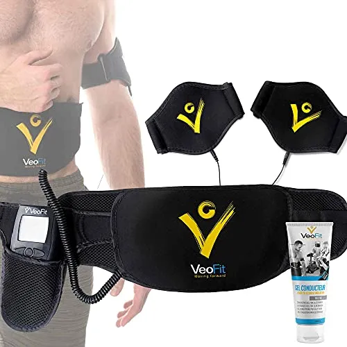 VeoFit Bauchmuskel Gürtel EMS Bauchtrainer
