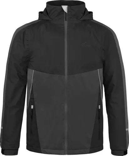 normani Kinder Regenjacke Wasilla mit Fleecefutter - Wasserdichte und winddichte Outdoor-Jacke für Kinder, ausgestattet mit 3M Reflektoren für zusätzliche Sichtbarkeit. Ideal für Camping und Outdoor-Aktivitäten.