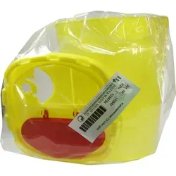 Kanüleneimer 1,5 l gelb 1 St