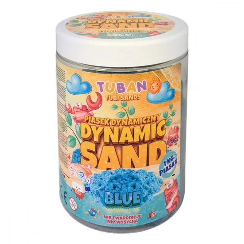 Dynamic sand 1kg blue TUBAN 5901087035549