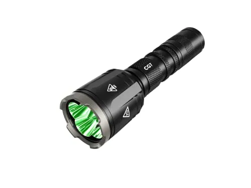 Nitecore Chameleon CG7 Jagdlampe 2500 Lumen - Taschenlampe mit 2500 Lumen Weißlicht und 540 Lumen grünem Licht, ideal für Wildbeobachtung und Allwetter-Einsatz.