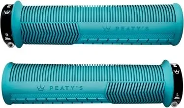 Peaty's Monarch Grips Mushroom Lock-On Lenkergriffe – dünn und rutschfest - Fahrradgriffe mit sicherem Lock-On-System, ideal für besseren Halt und Kontrolle während der Fahrt.