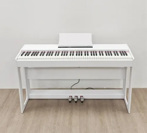 Digitalpiano Stage Klavier 88 Tasten - Vielseitiges digitales Klavier mit 88 Tasten und 3 Pedalen. Ideal für Einsteiger und Profis, bietet Aufnahme- und Wiedergabefunktionen sowie Bluetooth-Konnektivität für flexiblen Musikgenuss.
