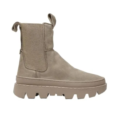 Satorisan Unalome Elastics Premium Damen High-top Stiefel - Wanderschuhe aus hochwertigem, nachhaltigem Leder mit semi-anatomischem Fußbett für optimalen Komfort. Ideal für lange Spaziergänge und umweltbewusste Mode.