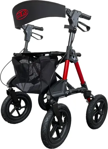 Antar Aluminium Outdoor Rollator mit Luftbereifung