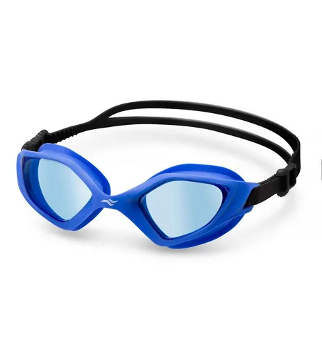 Aqua Speed Schwimmbrille Zenith Race-Goggles verspiegelt blau – UV-Schutz & Komfort, (Optimiert für Außenbecken, Sonnenschutz & Richtungswechsel), UV-Filter & klare Sicht – für sonnige Tage im Freibad