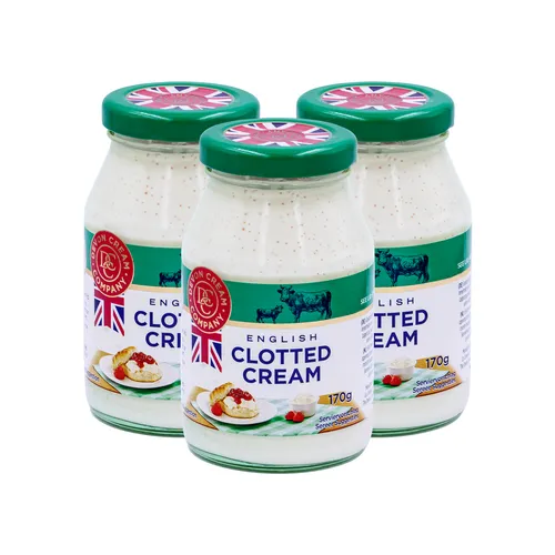 Food-United CLOTTED CREAM 3x 170g von Coombe Castle