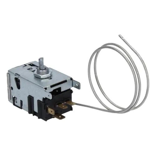 easyPART Thermostat Regler für BOSCH 00488138 - Küchengroßgeräte-Ersatzteile, kompatibel mit BOSCH Kühlschränken, sorgt für konstante Temperaturen zwischen 5°C und -28°C.