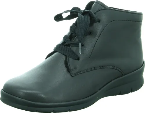 Semler Damen Xenia Stiefeletten - Schwarz, 40 2/3 EU - Wanderschuhe aus hochwertigem Leder, ideal für komfortable Spaziergänge und Outdoor-Aktivitäten.
