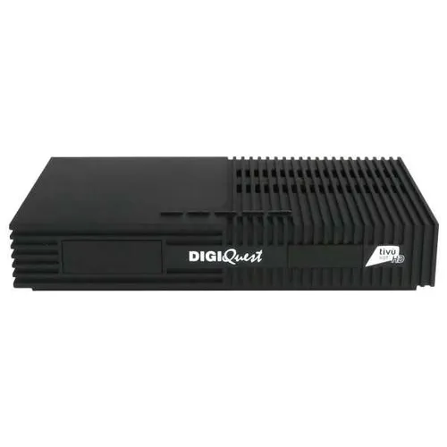 DIGIQUEST Tivùsat Ti9 DVB-S2 Decoder - TV-Receiver mit aktivierbarer Aufnahmefunktion und 2-in-1-Fernbedienung, ideal für DAZN-Kanäle und einfaches Setup für Wohnmobile.