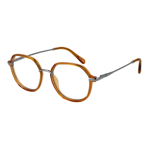 Guess Brillenfassung GU50098 044 50 - Herren - Stilvolle Herrenbrillenfassung in Orange aus robustem Edelstahl. Die runde Form und das Federscharnier bieten hohen Tragekomfort. Inklusive original Etui für sicheren Transport.