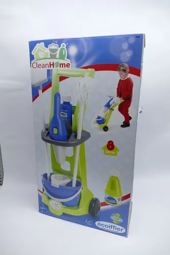 CLEAN HOME Putzwagen Putzset Spielzeug 1769 NEU & OVP