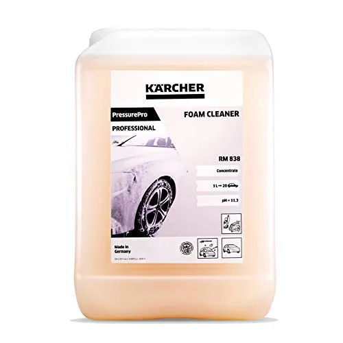 PressurePro Foam Cleaner RM 838 direct 3l - Reinigungsmittel für kontaktfreies Fahrzeugwaschen, entfernt mühelos Öl, Fett, Insektenreste und Straßenverschmutzung, sanft zur Lackoberfläche.